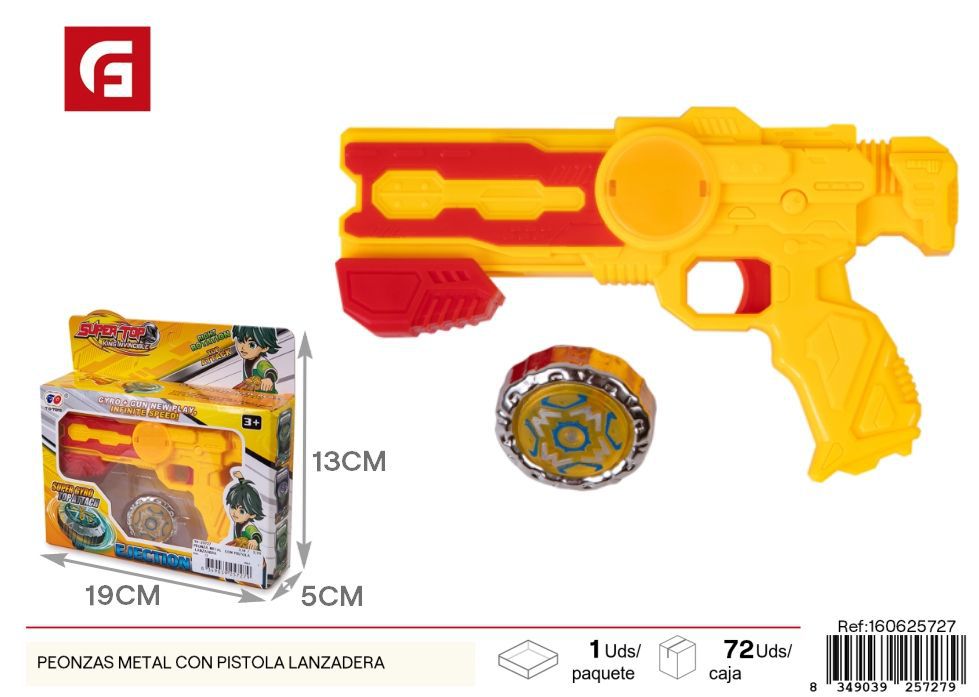 Pezones de metal con lanzadora - Juguetes y armas de lanzamiento
