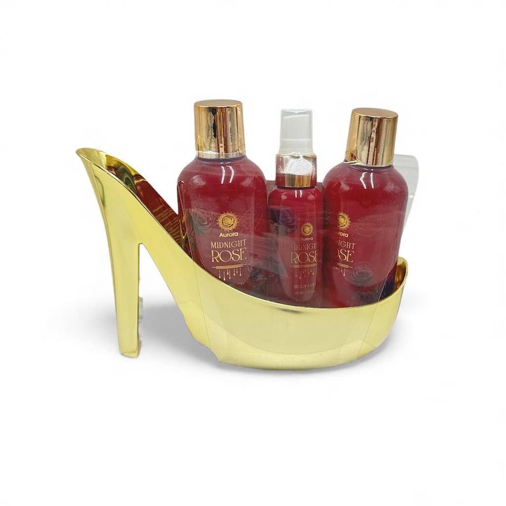 Set de baño "Midnight Rose Aurora" - Estuches y accesorios de baño