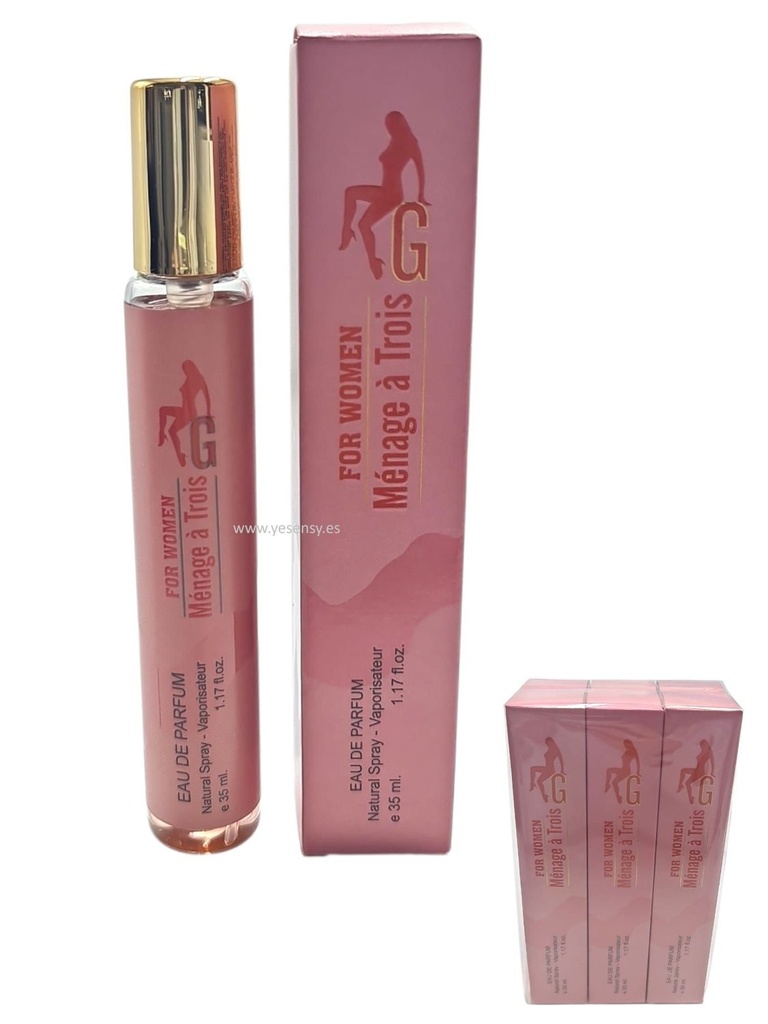Ménage A Trois 35 ml Eau de Parfum 6 Unidades - Perfume variado