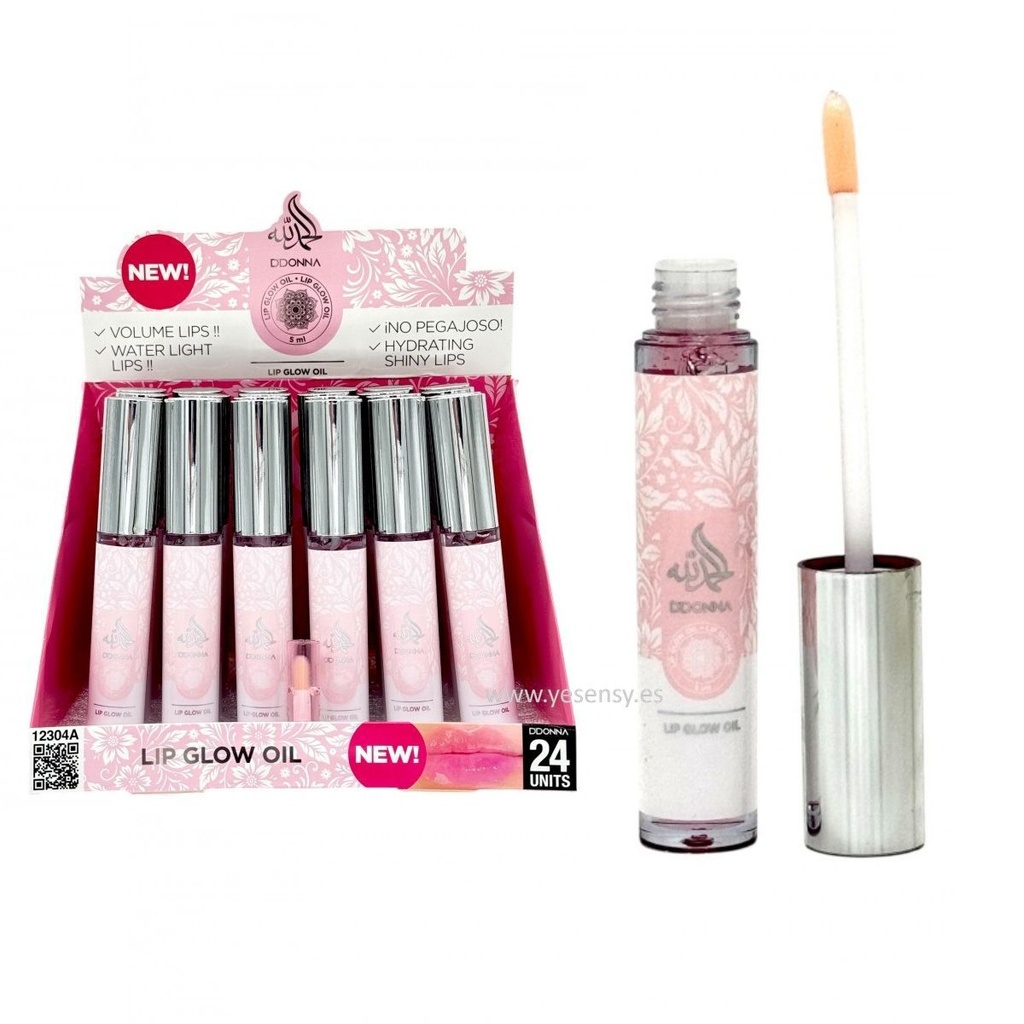 Lipgloss oil pinky 24 unidades - Cosméticos para labios