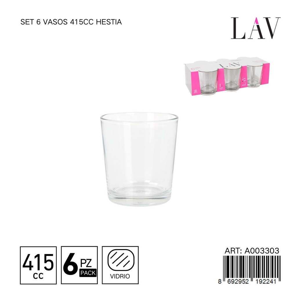 Vasos 295cc Paris - Vaso decorativo para diversos usos