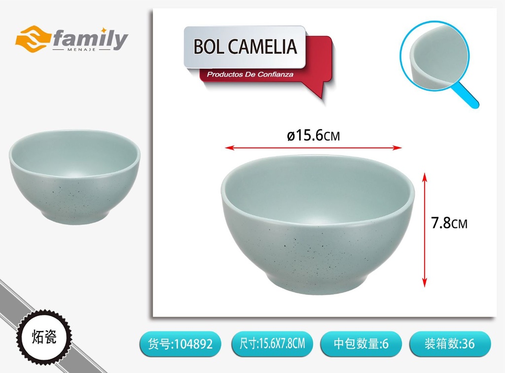 Bol verde mate de forma irregular 15.6*7.8 cm - Cerámica y vajilla