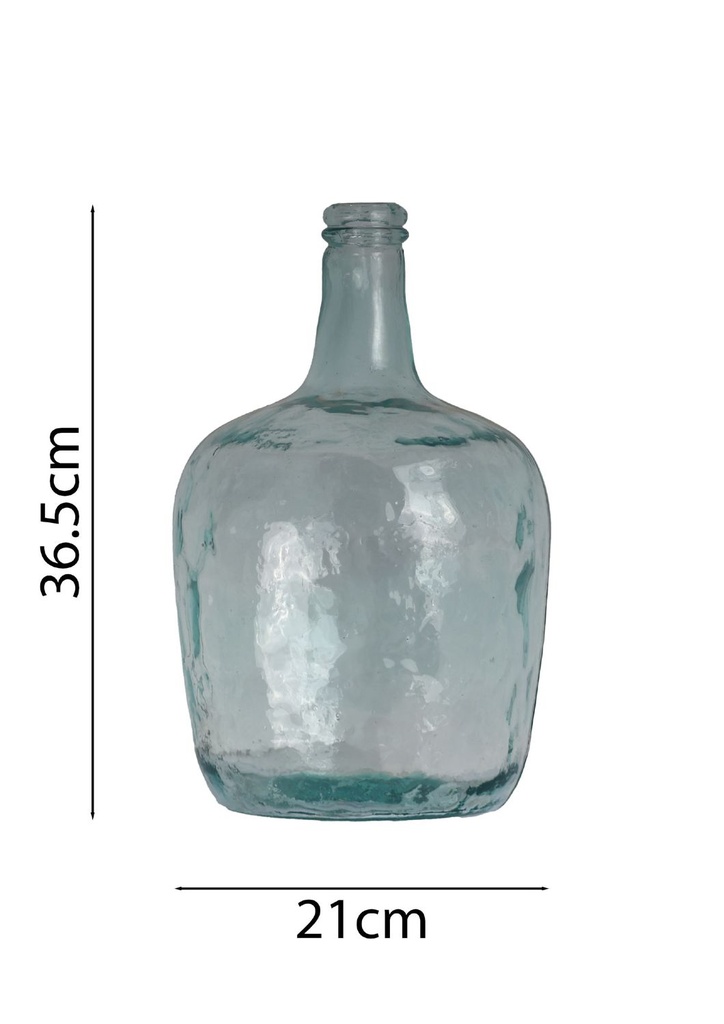 Jarrón de vidrio 8L - Maceteros y decoración para el hogar