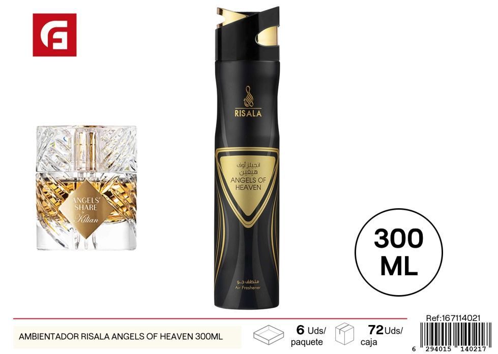 Ambientador Risala Angels of Heaven 300 ml - Aromatizantes de ambiente