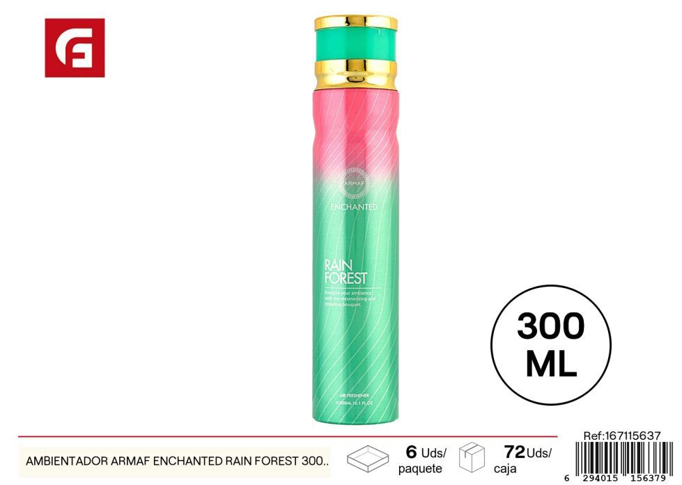 Ambientador Armaf Enchanted Rain Forest 300ml - Ambientador y spray aromático
