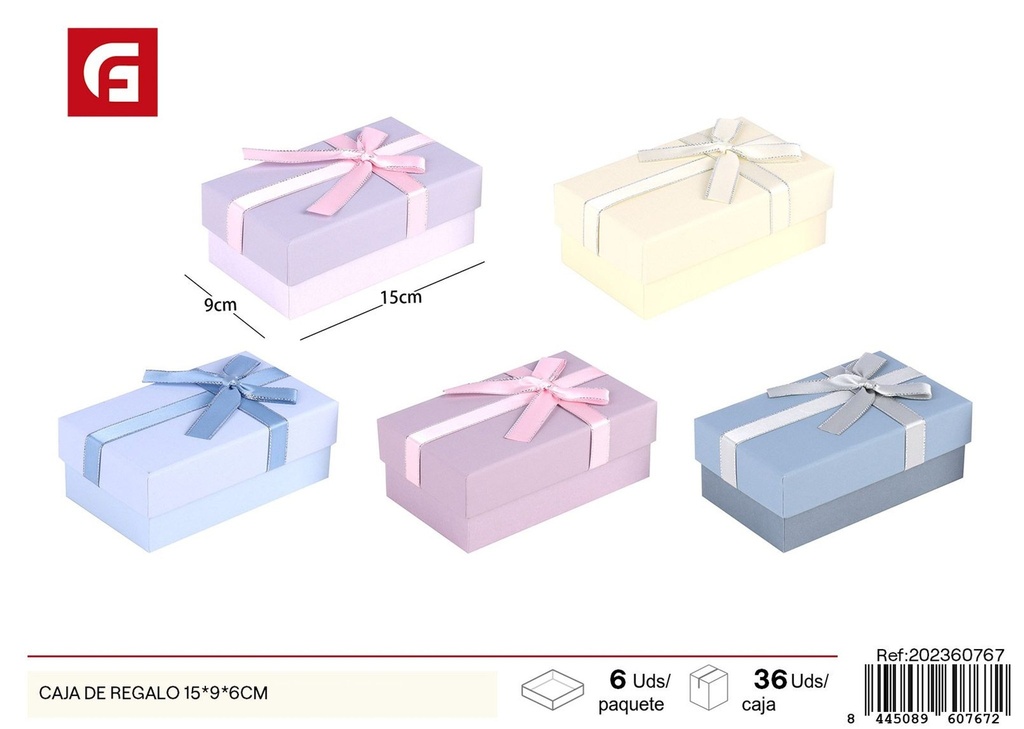 Caja de regalo 10 compartimentos 15*9*6 cm - Organizador de regalos
