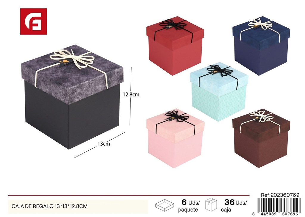 Caja de almacenamiento con 10 compartimentos 13x13x12.8 cm 