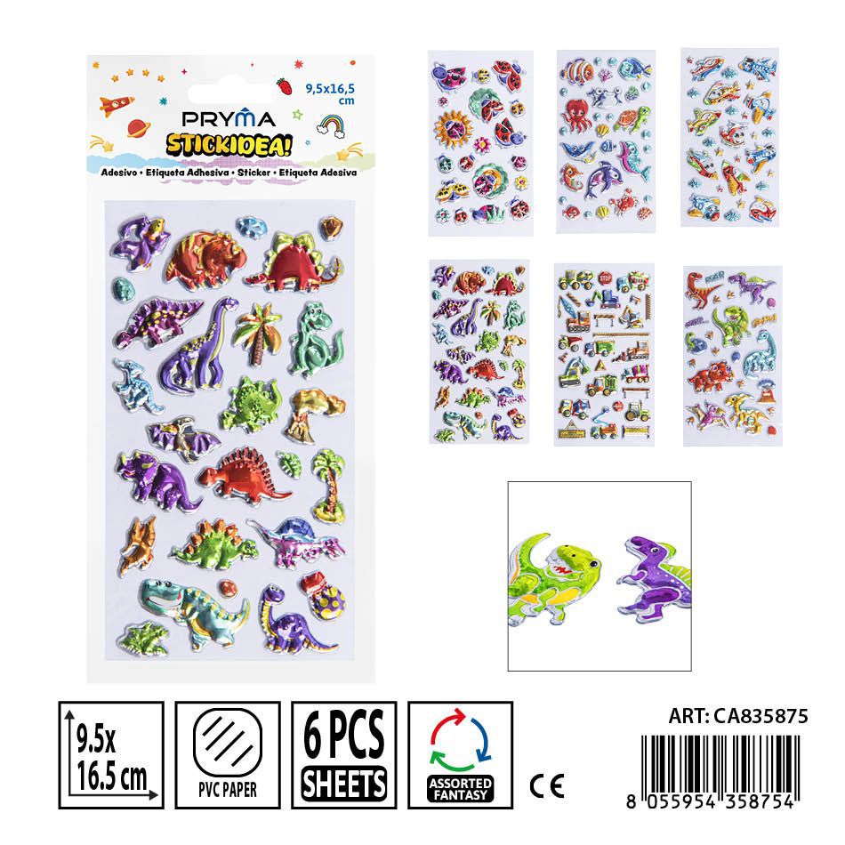 Pegatina PRYMA de 10x23 cm - Artículo de manualidades