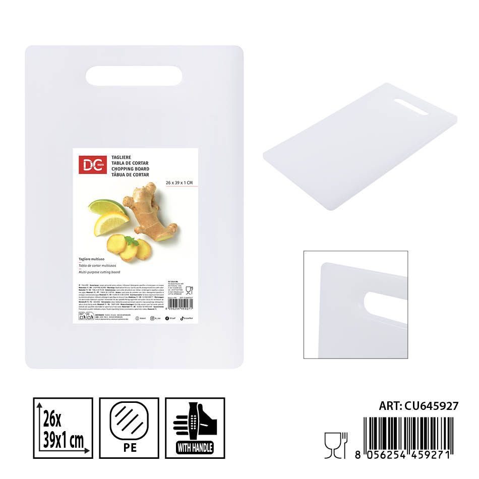 Tabla de cortar PE 26X39X1 cm - Accesorios de cocina