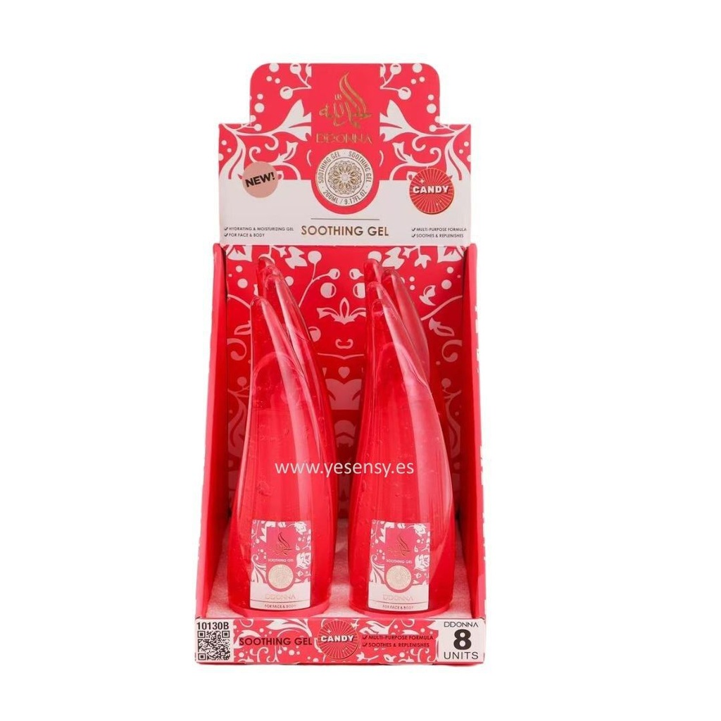 Gel calmante Candy 260ml - Cosméticos y cuidados corporales