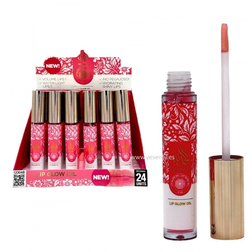 Lipgloss oil candy 24 unidades - Cosméticos de belleza