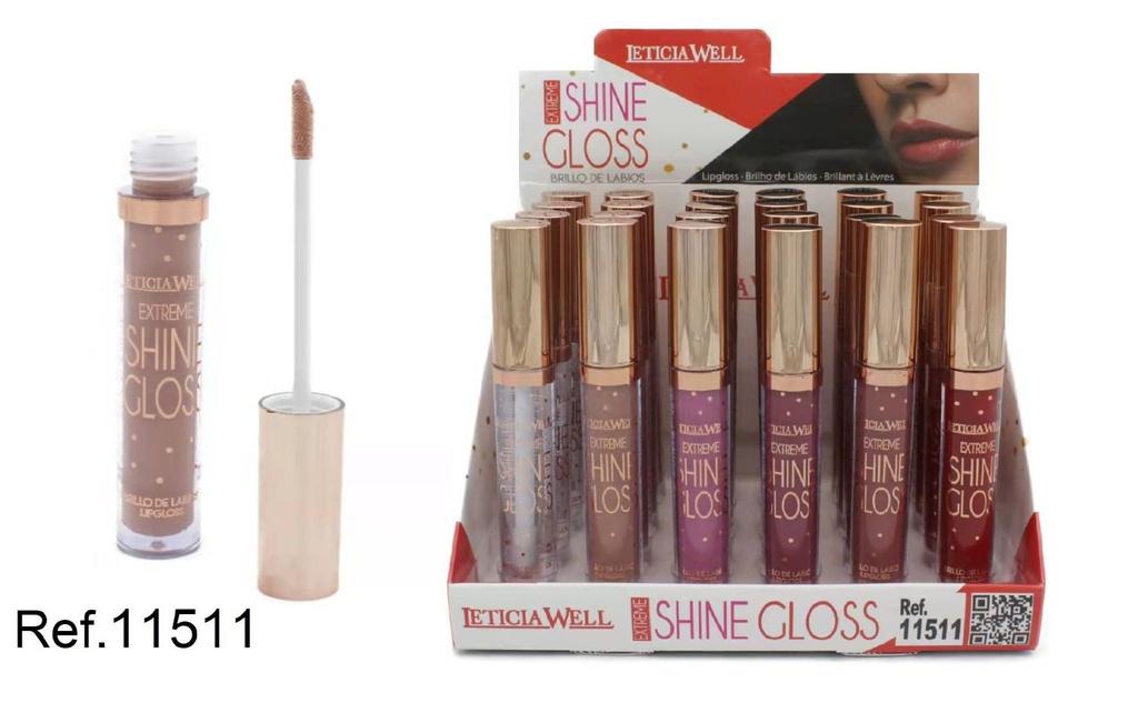 Lápiz labial brillante Shine Extreme 24 u - Cosméticos y brillos labiales
