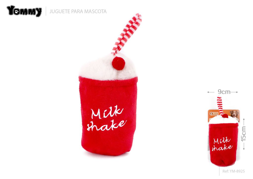 Juguete de peluche en forma de taza de café 15*9*8cm - Juguetes para mascotas