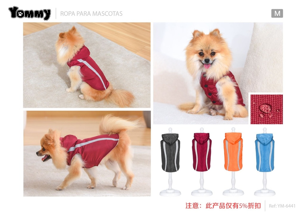 Sudadera para perro M - Ropa para mascotas