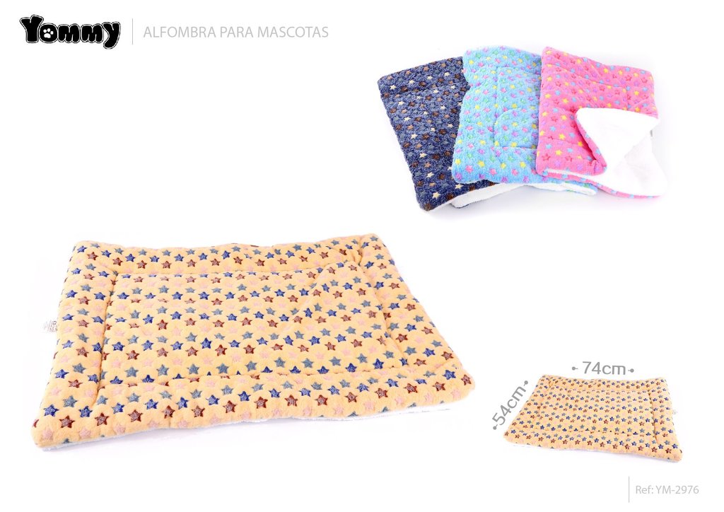Alfombra de franela para mascotas 74*54cm - Accesorios para mascotas