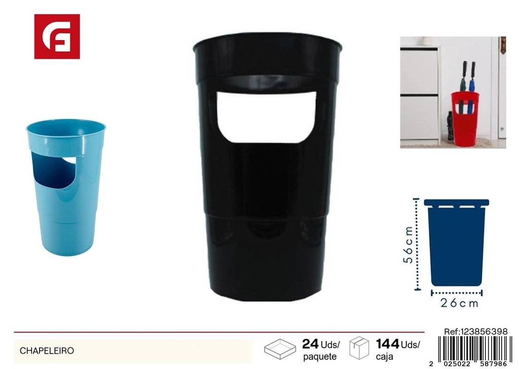 Paragüero de plástico - Decoración y organización del hogar