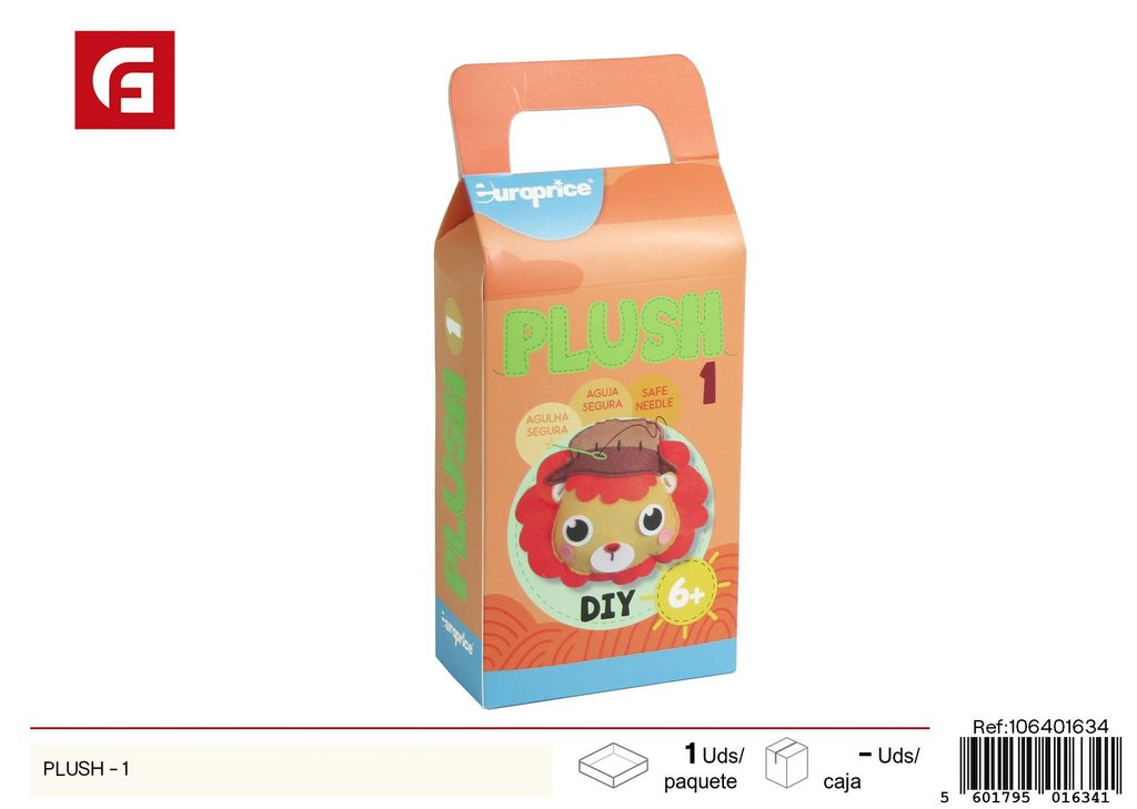 Juguete de peluche de una pieza - Diversión educativa para niños