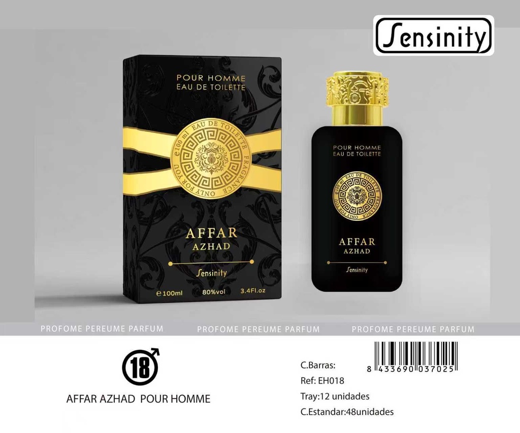 Perfume Affar Azhad Pour Homme - Fragancias para hombres