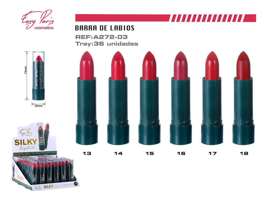 Lápiz labial silky 36/u - Labiales clásicos