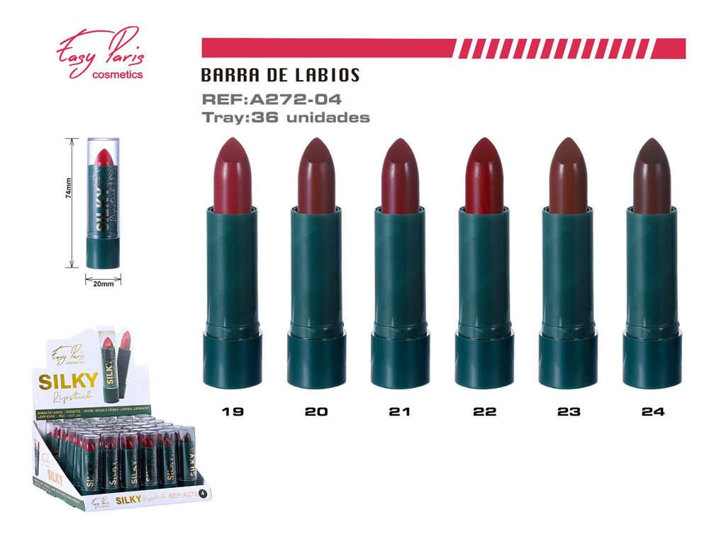 Lápiz labial silky 36/u - Labiales clásicos