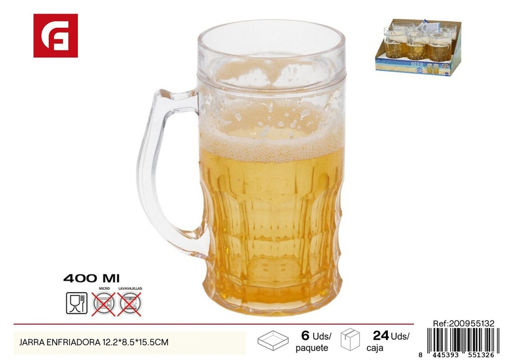 Jarra enfriadora 12.2x8.5x15.5cm - Jarras para bebidas