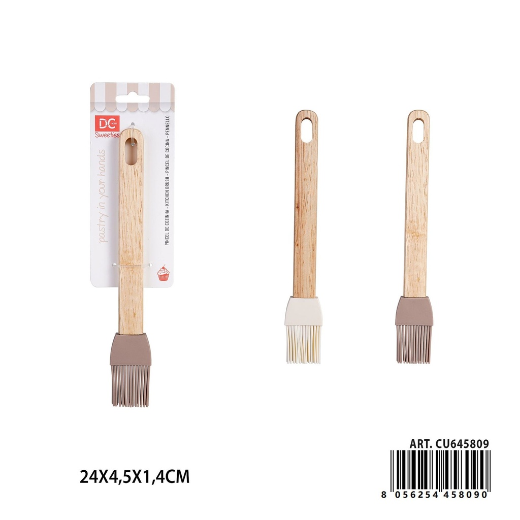 Pincel cocina de silicona 24x4.5x1.4cm - Utensilios de cocina y accesorios