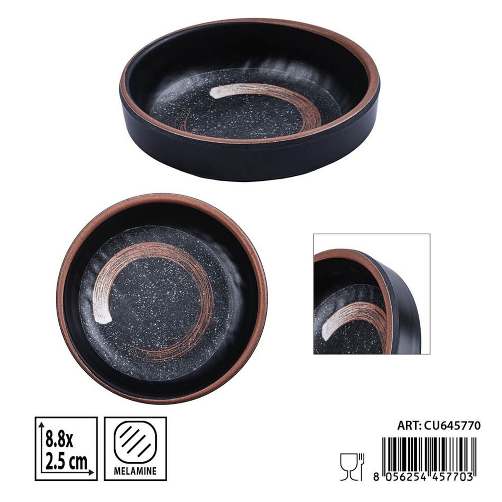 Cuenco de melamina 3.5 pulgadas 8.8X2.5 cm - Accesorios de cocina