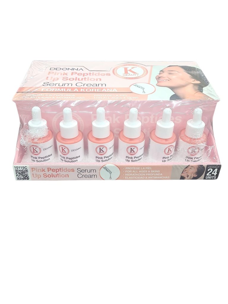 Sérum K-BEAUTY Pink Peptides 24/U 10115C - Productos de cuidado de la piel y tratamientos faciales