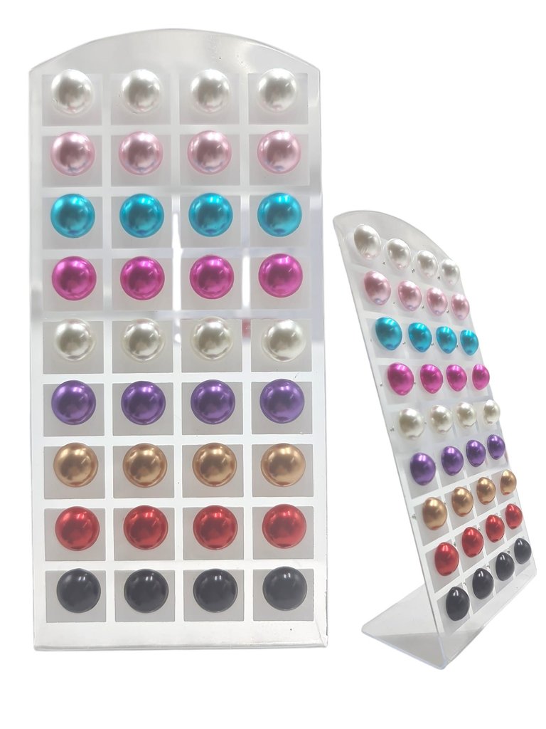 Pendientes con perla surtido 14 mm 18/P Mons - Joyería y bisutería