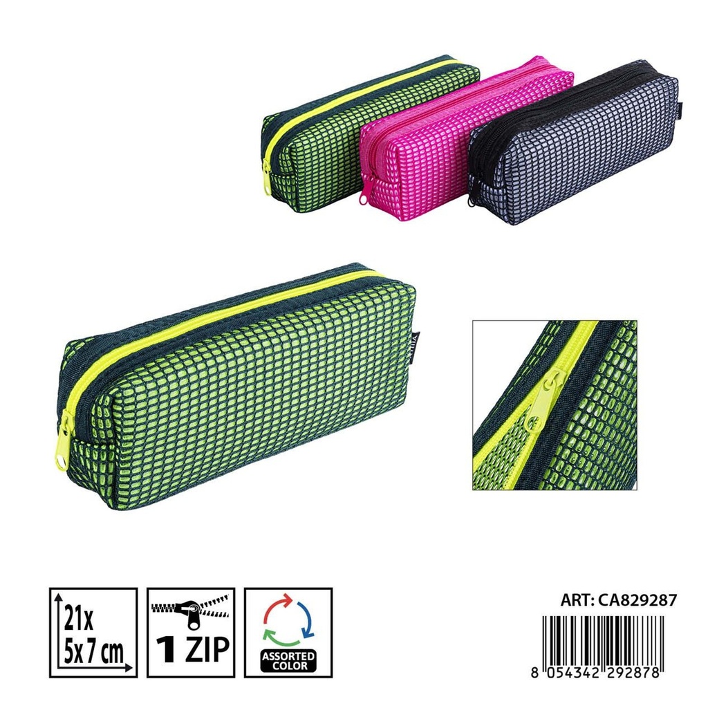 Estuche grande 21x5x7 cm - Útiles de papelería y estuches
