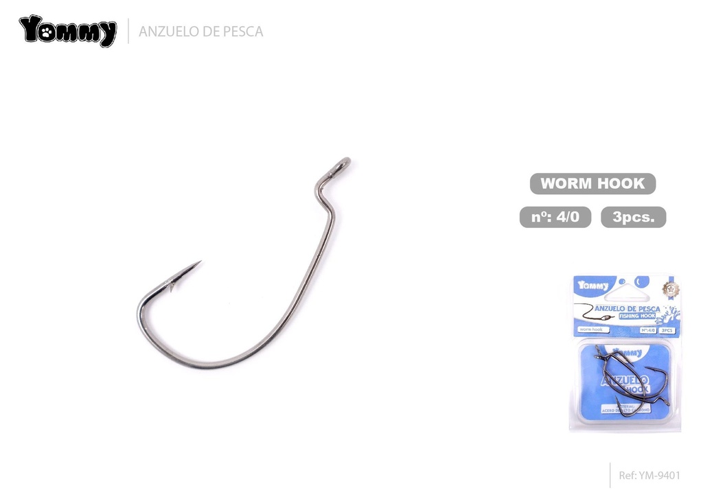 Anzuelo de pesca 4/0 - Artículos de pesca
