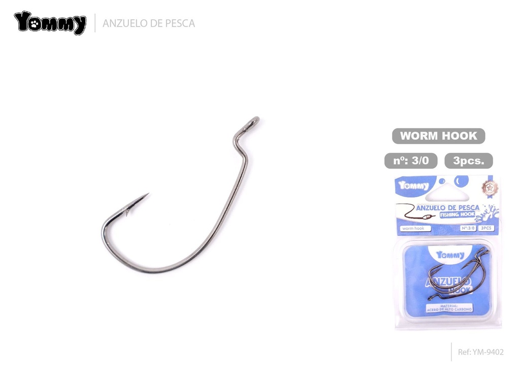 Anzuelo de pesca 3/0 - Artículos de pesca