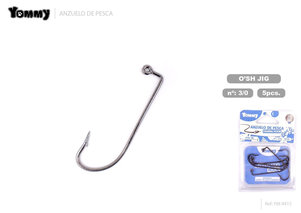 Anzuelo de pesca con anillo 10 - Artículos de pesca