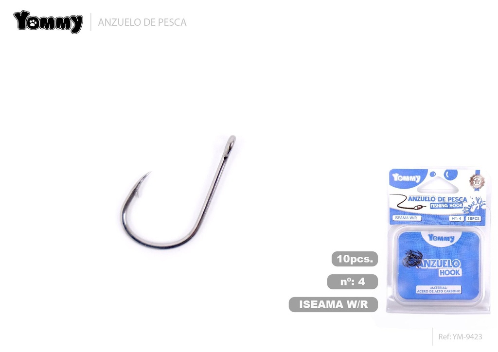 Anzuelo de pesca con anillo 4 - Artículos de pesca