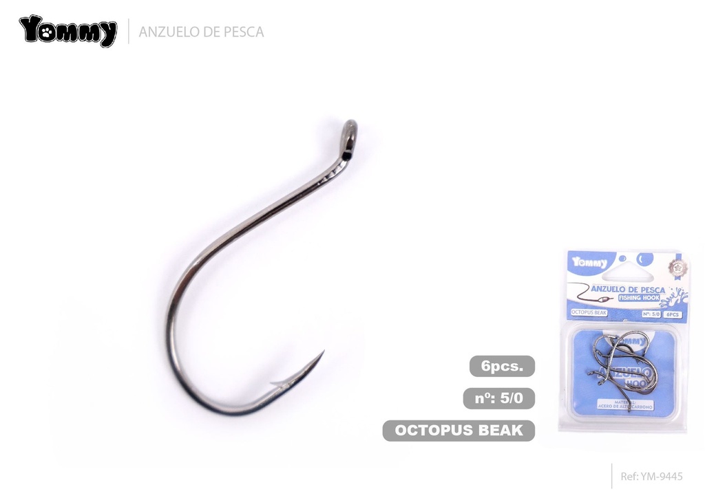 Anzuelo de pesca con anillo 5/0 - Accesorios para pesca
