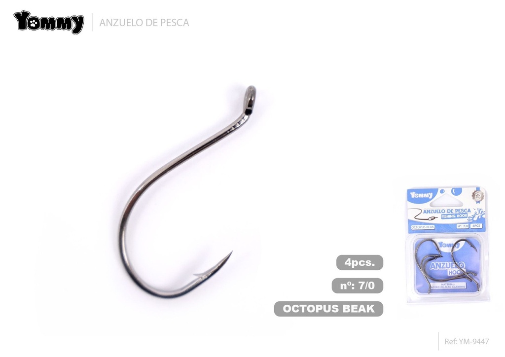 Anzuelo de pesca con anillo 7/0 - Accesorios para pesca