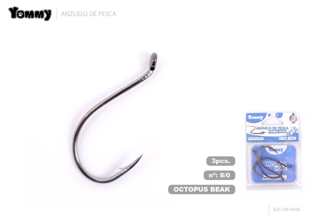 Anzuelo de pesca con anillo 8/0 - Accesorios para pesca