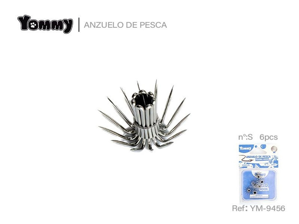 Anzuelo de pesca estilo langosta 0.7 x 2.4 mm - Accesorios para pesca