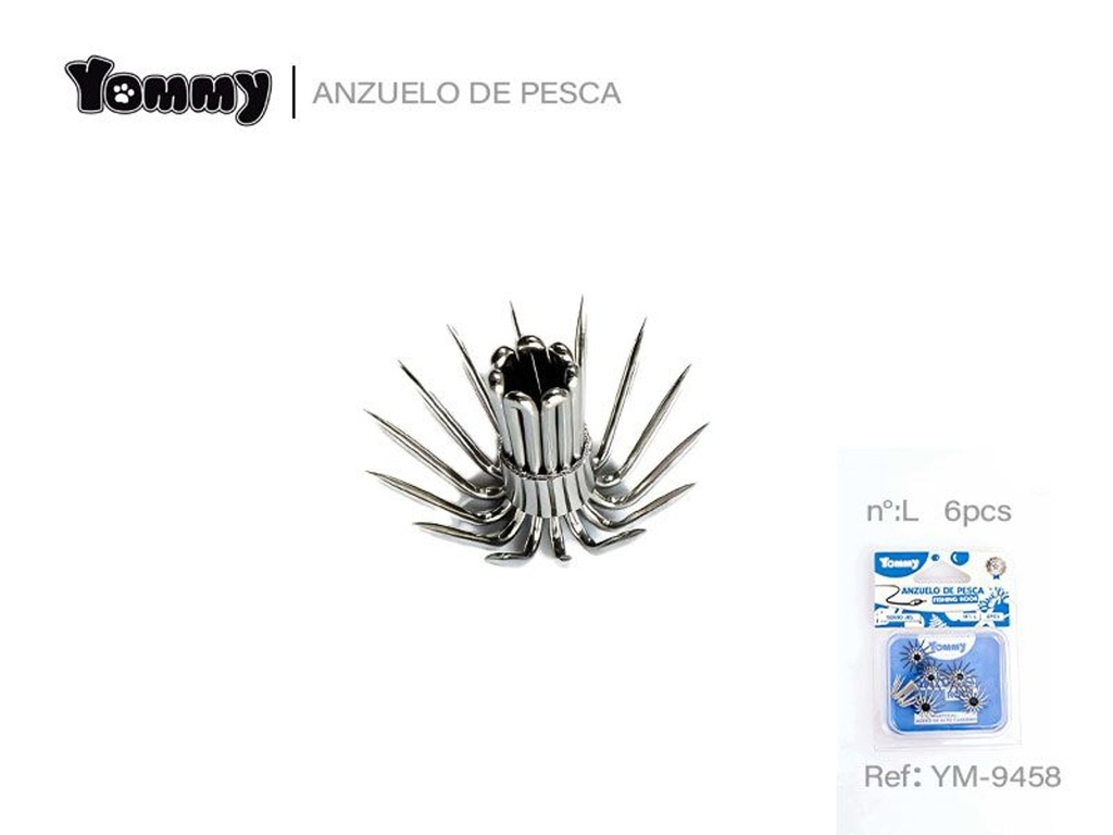 Anzuelo de pesca estilo langosta 0.9 x 3.1 mm - Accesorios para pesca