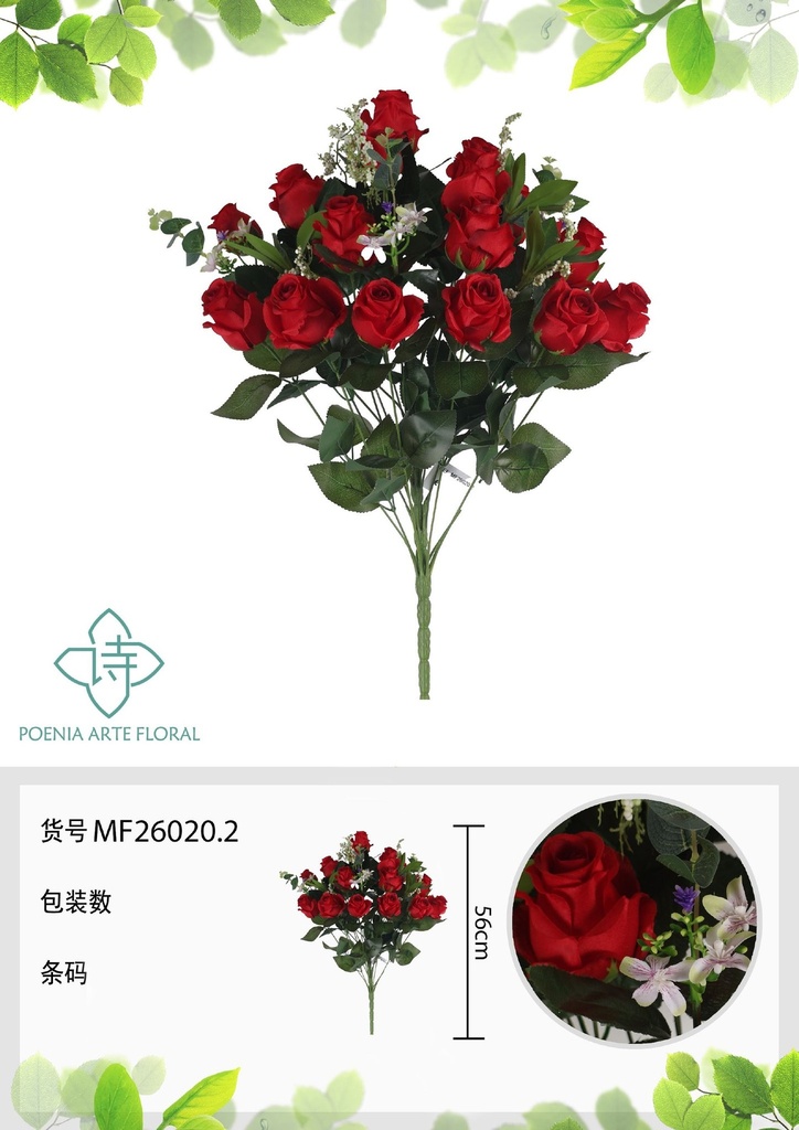 Ramo de flores artificiales MF26020.2 (8435588807420)