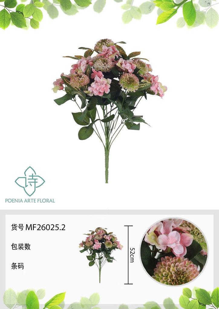 Ramo de flores artificiales MF26025.2 (8435588807628)