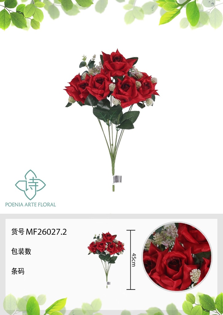 Ramo de flores artificiales MF26027.2 (8435588807734)