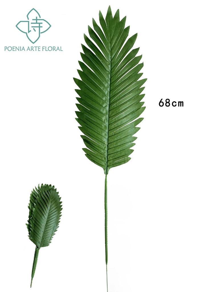 Ramo de hojas de coco mediano - Decoración floral
