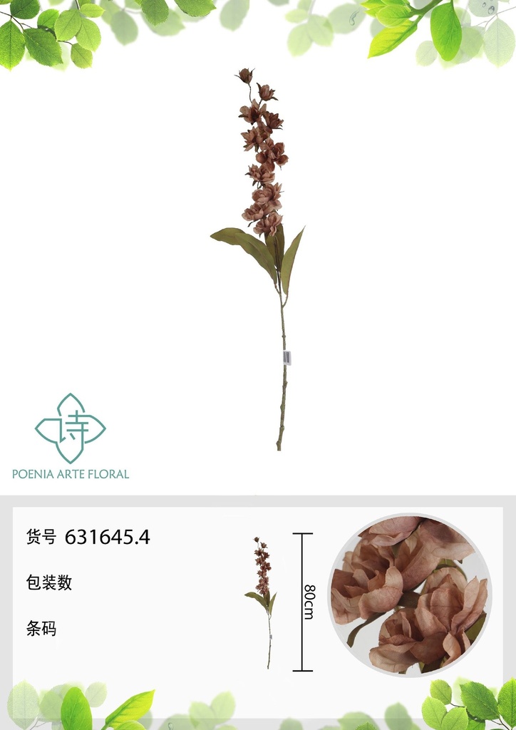 Vara de flores artificiales 631645.4 (8435588866410) - Decoración floral moderna