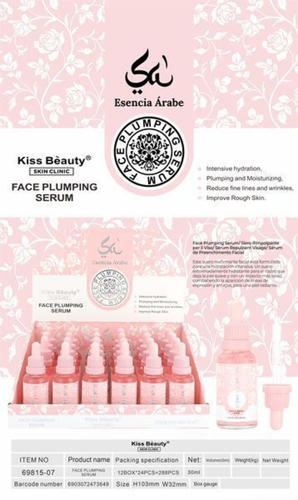 Sérum facial árabe 30ml K.Beauty 24/u - Productos de cuidado facial
