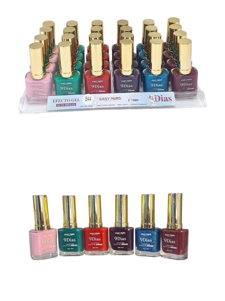 Laca de uñas 9 días (estuche de 24) - Cosméticos de uñas
