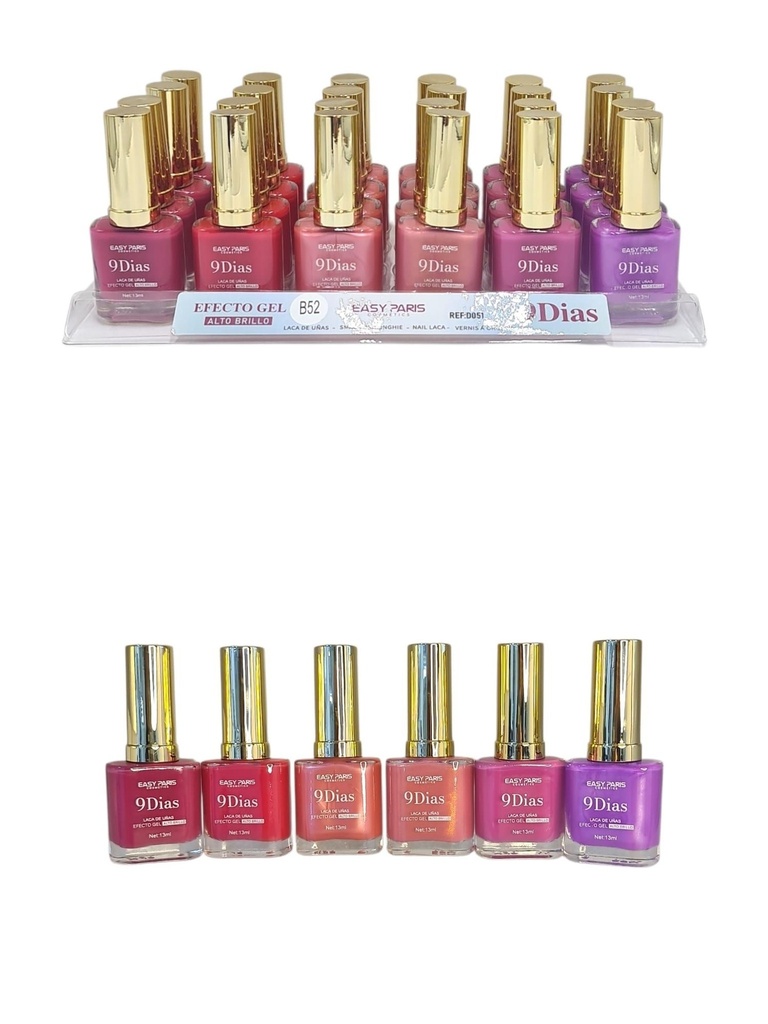 Laca de uñas 9 días (estuche de 24) - Cosméticos de uñas