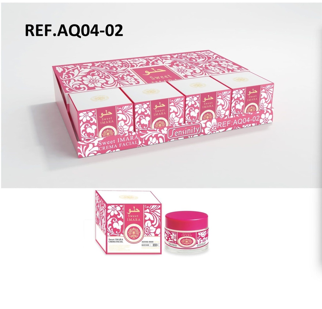 Crema facial Sweet Imara 12 unidades - Cuidado facial y tratamientos para la piel