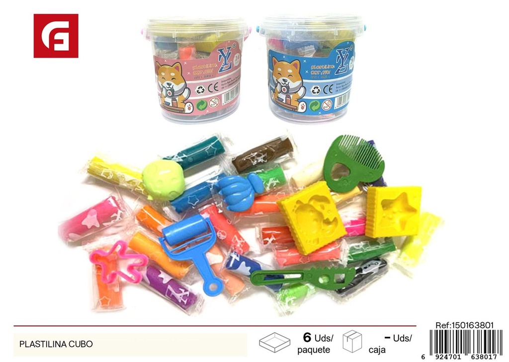 Plastilina tubito - Manualidades y arcilla moldeable