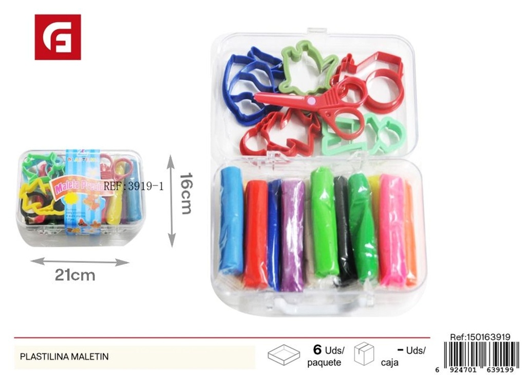 Plastilina maletín - Manualidades y juegos creativos